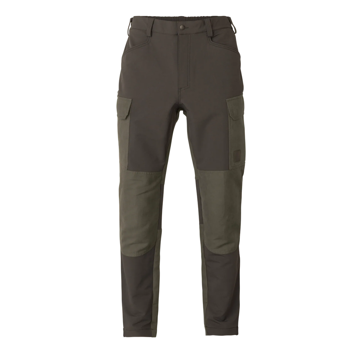 HARKILA Hill Trousers - Mens - Black Olive / Forest Night