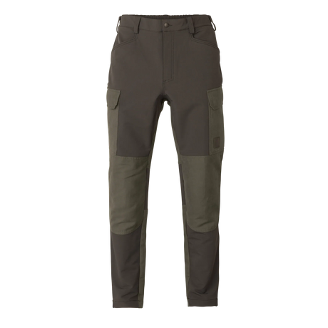 HARKILA Hill Trousers - Mens - Black Olive / Forest Night