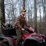 HARKILA Hill Trousers - Mens - Black Olive / Forest Night