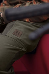 HARKILA Hill Trousers - Mens - Black Olive / Forest Night