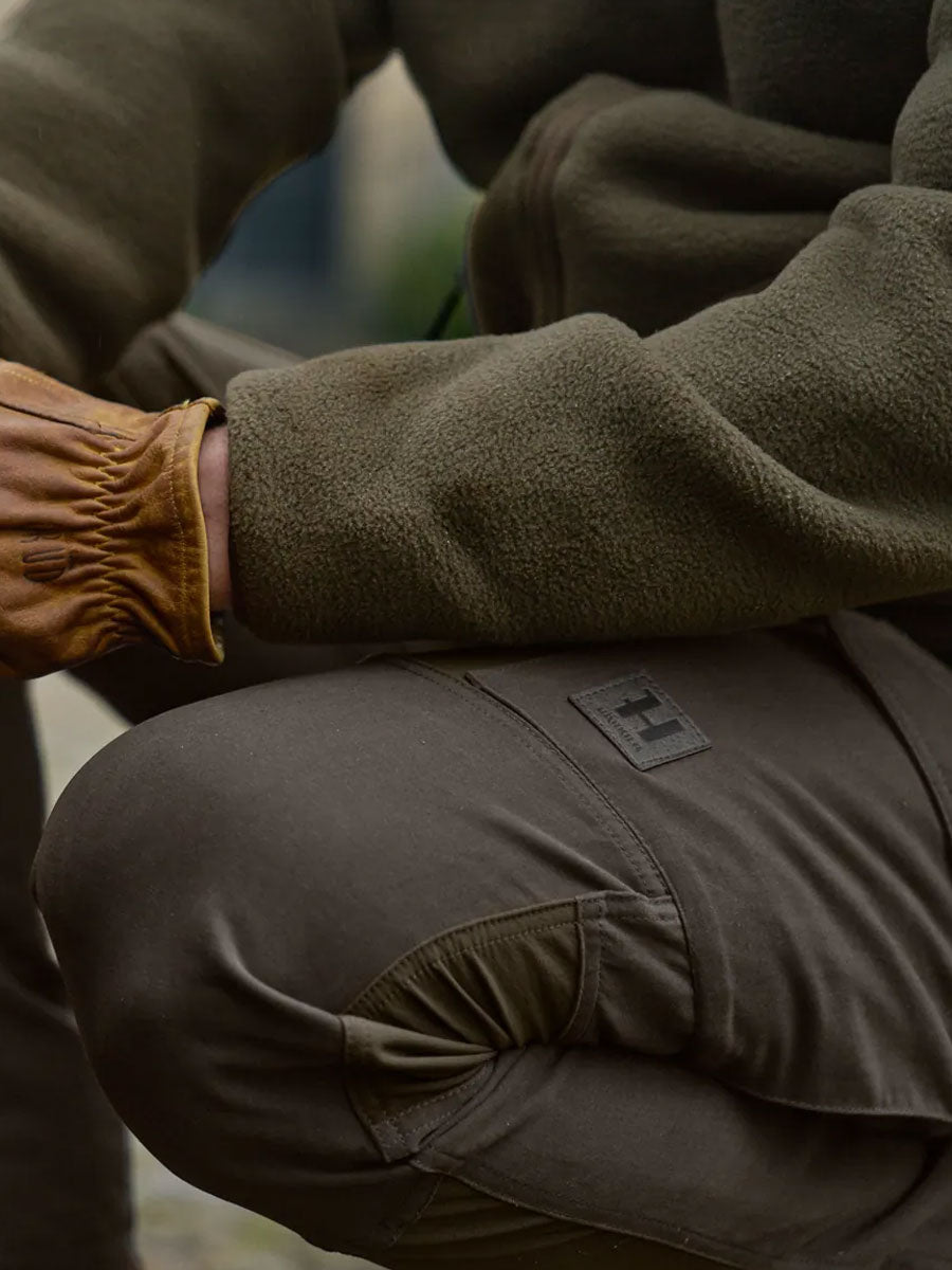 HARKILA Hill Trousers - Mens - Willow Green / Brown