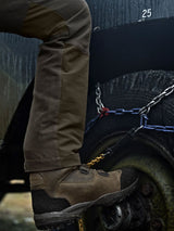 HARKILA Hill Trousers - Mens - Willow Green / Brown