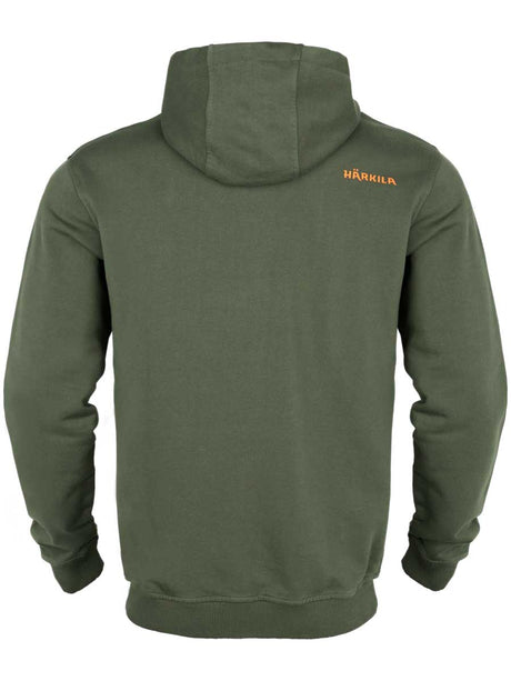 HARKILA Identity Hoodie - Mens - Grape Leaf / Mandarin Orange