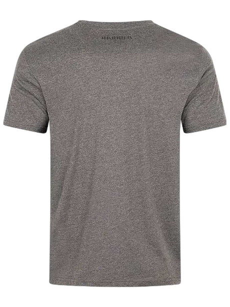 HARKILA Identity T-shirt - Mens - Brown Melange
