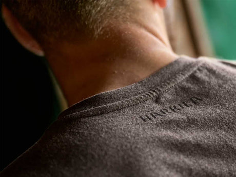 HARKILA Identity T-shirt - Mens - Brown Melange