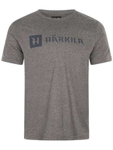 HARKILA Identity T-shirt - Mens - Brown Melange