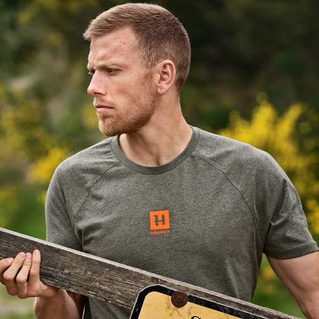 HARKILA Instinct T-Shirt - Mens - Green Melange