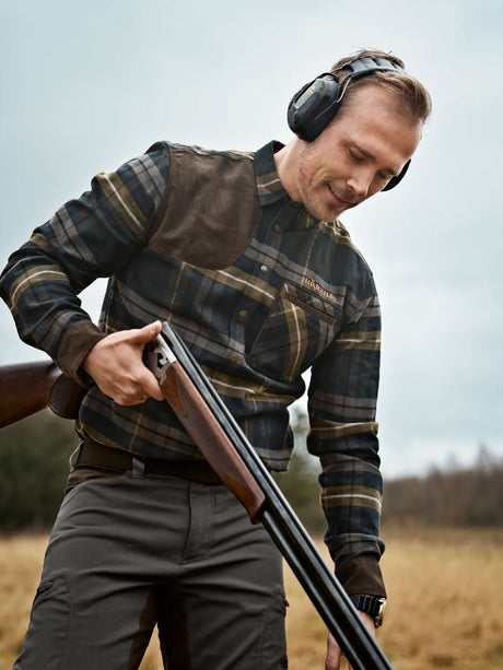 HARKILA Jarne Shooting Shirt - Mens - Dark Olive