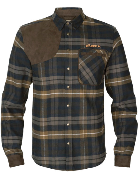 HARKILA Jarne Shooting Shirt - Mens - Dark Olive