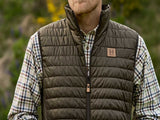 HARKILA Kalix HSP Waistcoat - Mens - Willow Green / Shadow Brown