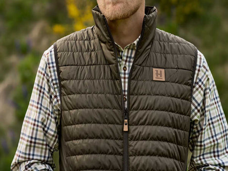 HARKILA Kalix HSP Waistcoat - Mens - Willow Green / Shadow Brown