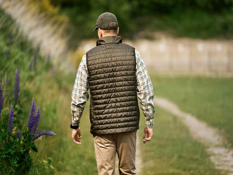 HARKILA Kalix HSP Waistcoat - Mens - Willow Green / Shadow Brown