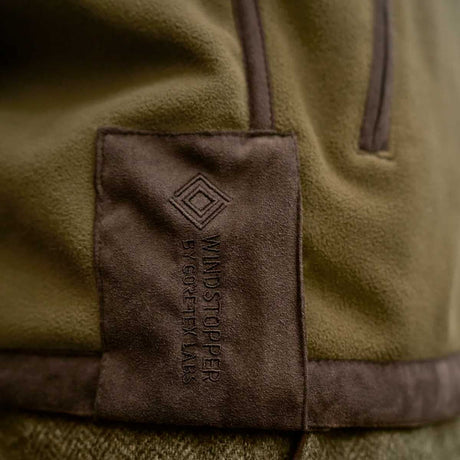 HARKILA Kamko Estate WSP Reversible Waistcoat - Mens - Dark Olive / Sea Blue