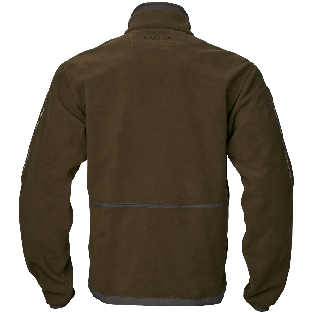 HARKILA Kamko Fleece - Mens Reversible Windstopper - Dark Antique Bronze / Willow Green