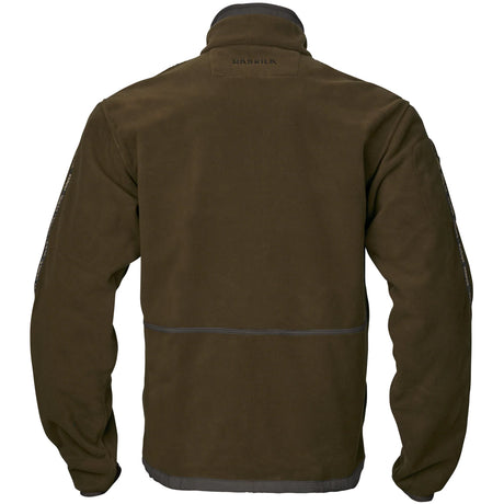 HARKILA Kamko Fleece - Mens Reversible Windstopper - Dark Antique Bronze / Willow Green
