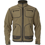 HARKILA Kamko Fleece - Mens Reversible Windstopper - Dark Antique Bronze / Willow Green
