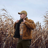 HARKILA Kamko Fleece - Mens Reversible Windstopper - Forest Night / Rustique Clay