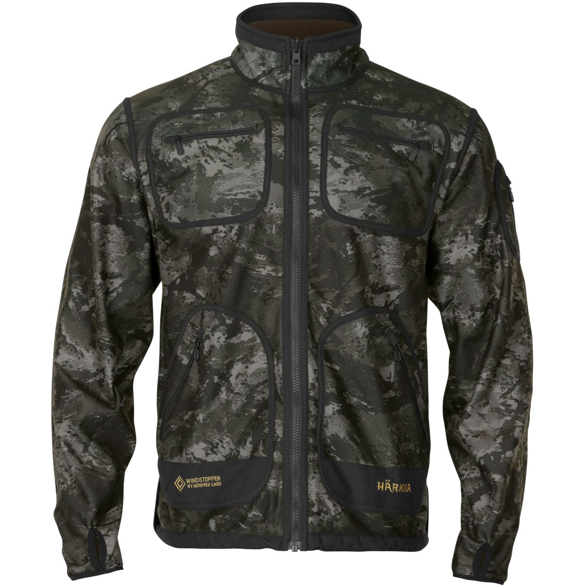 HARKILA Kamko NOCTYX WSP Reversible Fleece Jacket - Mens - AXIS MSP Black