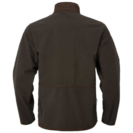 HARKILA Kamko Regal Fleece Jacket - Mens Reversible Windstopper - Red / Brown