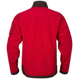 HARKILA Kamko Regal Fleece Jacket - Mens Reversible Windstopper - Red / Brown