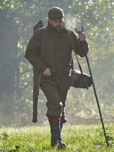 HARKILA Kenmore GTX Tweed Breeks - Mens - Forest Green Herringbone