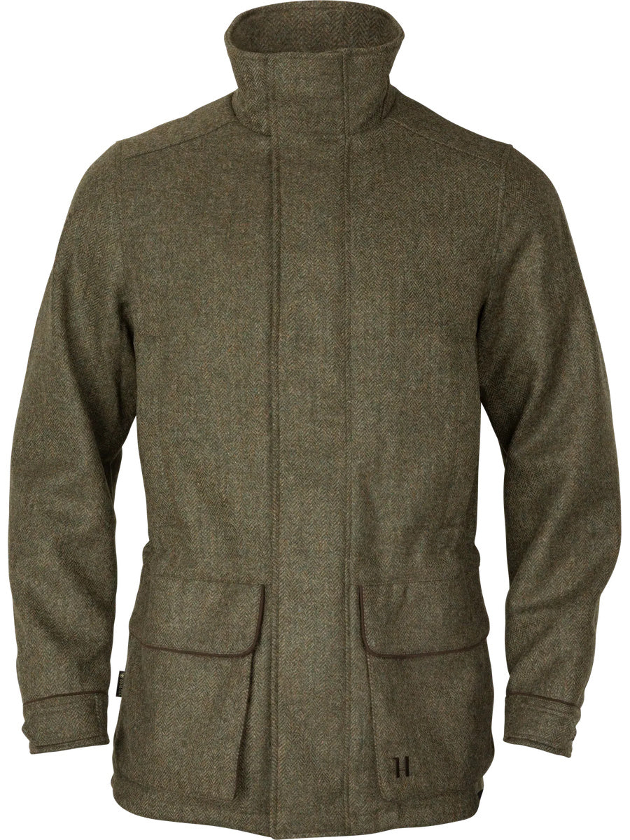 HARKILA Kenmore GTX Tweed jacket - Mens - Forest Green Herringbone