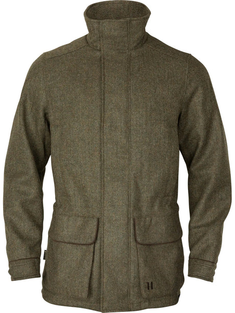 HARKILA Kenmore GTX Tweed jacket - Mens - Forest Green Herringbone