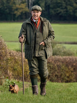 HARKILA Kenmore GTX Tweed jacket - Mens - Forest Green Herringbone