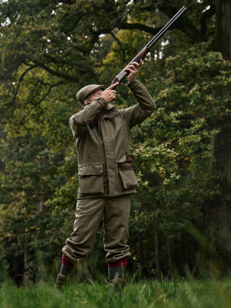 HARKILA Kenmore GTX Tweed jacket - Mens - Forest Green Herringbone