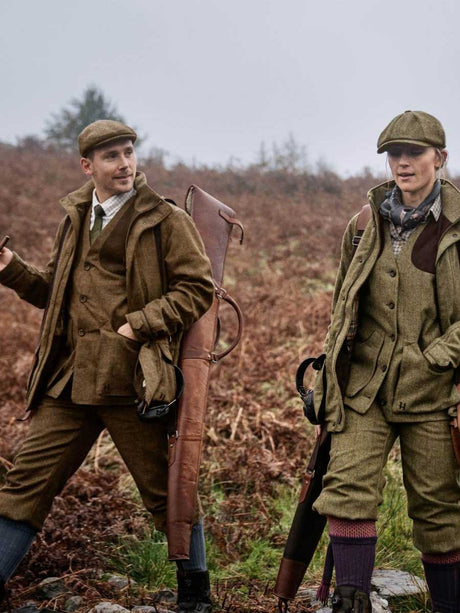HARKILA Kenmore Shooting Waistcoat - Mens - Terragon Brown
