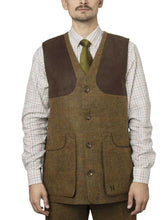 Load image into Gallery viewer, HARKILA Kenmore Shooting Waistcoat - Mens - Terragon Brown
