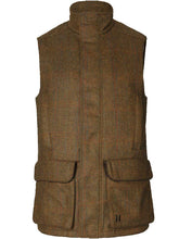 Load image into Gallery viewer, HARKILA Kenmore Shooting Zip Waistcoat - Mens - Terragon Brown
