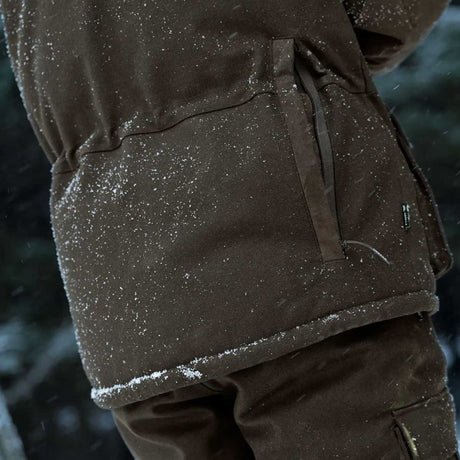 HARKILA Kodiak CleverWool HSP Insulated Jacket - Mens - Dark Hunting Green / Shadow Brown