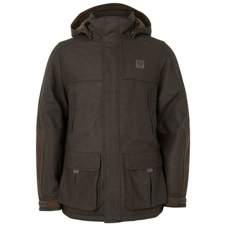 HARKILA Kodiak CleverWool HSP Insulated Jacket - Mens - Dark Hunting Green / Shadow Brown