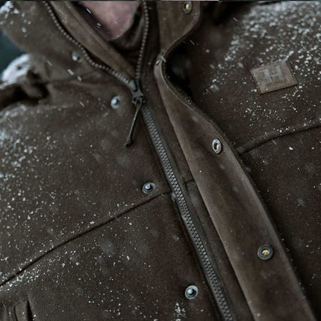 HARKILA Kodiak CleverWool HSP Insulated Jacket - Mens - Dark Hunting Green / Shadow Brown