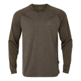 HARKILA Kodiak CleverWool Long Sleeved T-Shirt - Mens - Dark Hunting Green