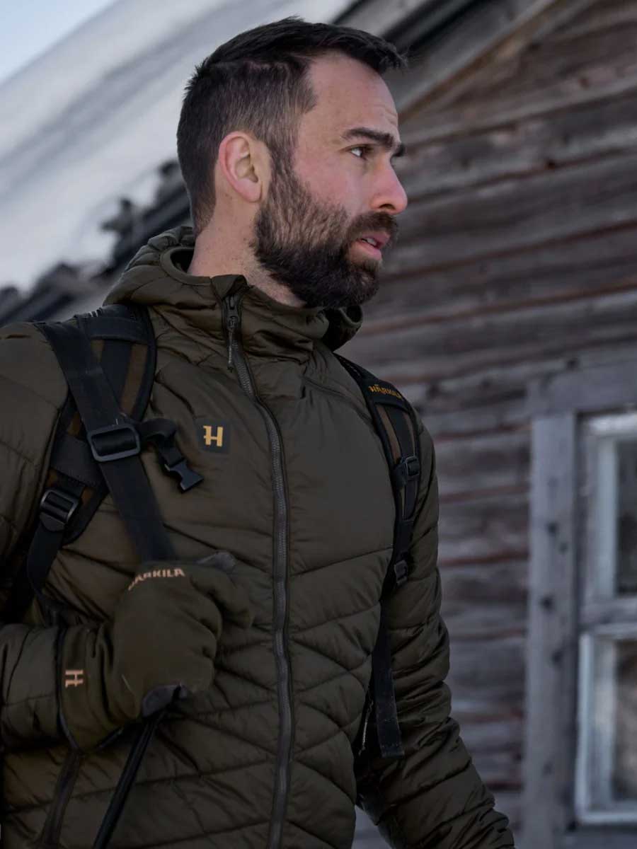 HARKILA Logmar Insulated Packable Hooded Jacket - Mens - Willow Green