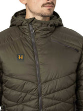 Load image into Gallery viewer, HARKILA Logmar Insulated Packable Hooded Jacket - Mens - Willow Green
