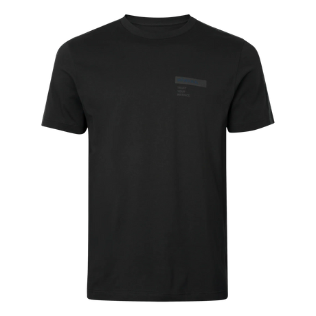 HARKILA Logo Band T-Shirt - Mens - Anthracite / Sea Blue