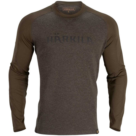 HARKILA Metso Long Sleeve T-Shirt - Mens - Olive Night / Willow Green
