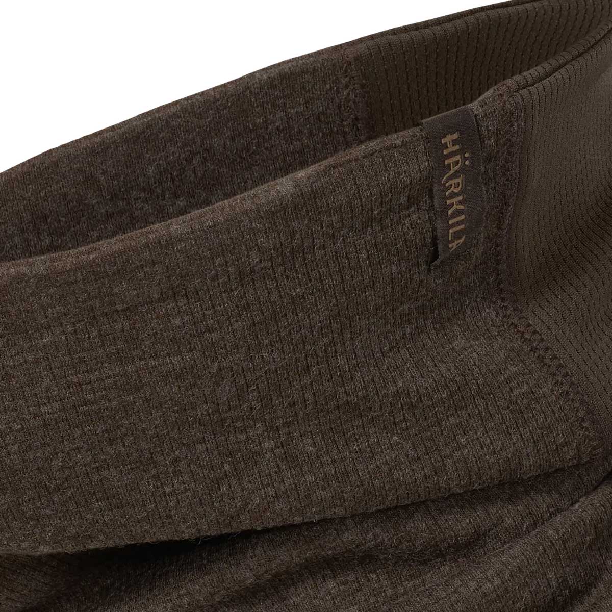 HARKILA Metso Roll Collar Wool Neck Gaiter - Willow Green
