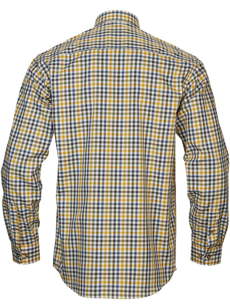 HARKILA Milford Shirt - Mens Fine Twill Cotton - Grape Leaf