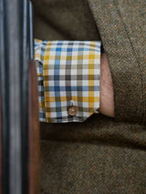 HARKILA Milford Shirt - Mens Fine Twill Cotton - Grape Leaf