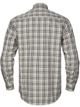 HARKILA Milford Shirt - Mens Fine Twill Cotton - Rosin / Deep Well
