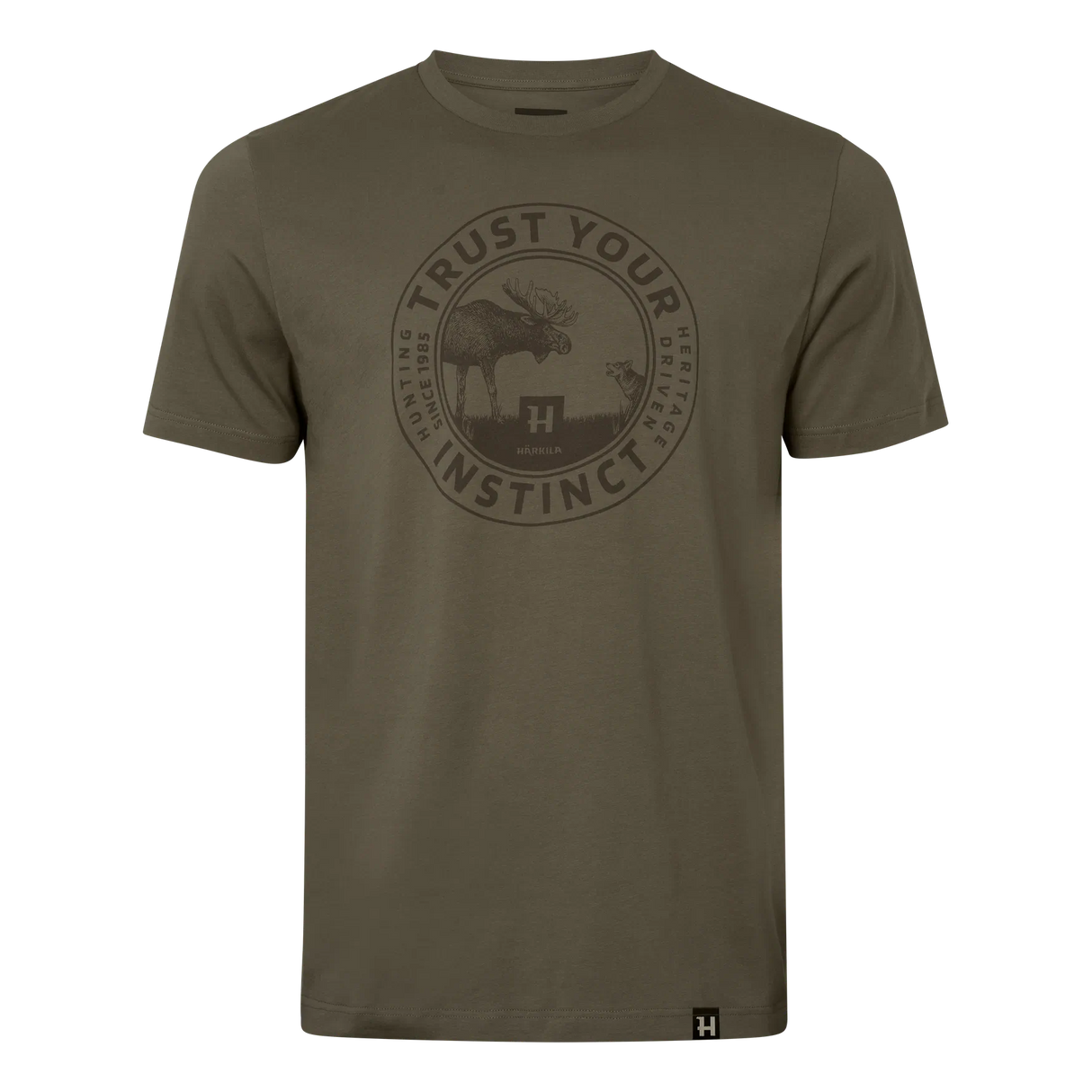 HARKILA Moose T-shirt - Mens - Tarmac