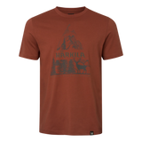HARKILA Nature T-shirt - Mens - Autumn Orange