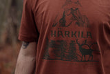 HARKILA Nature T-shirt - Mens - Autumn Orange