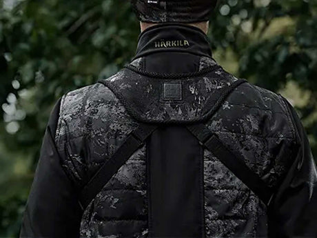 HARKILA Binocular Harness - NOCTYX AXIS MSP Black Camo