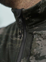 HARKILA NOCTYX Camo Full Zip Fleece - Mens - AXIS MSP Black