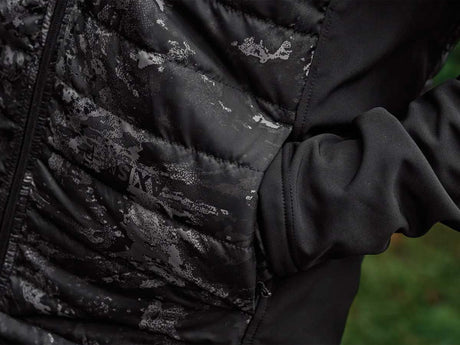 HARKILA NOCTYX Camo Hybrid Jacket - Mens - AXIS MSP Black
